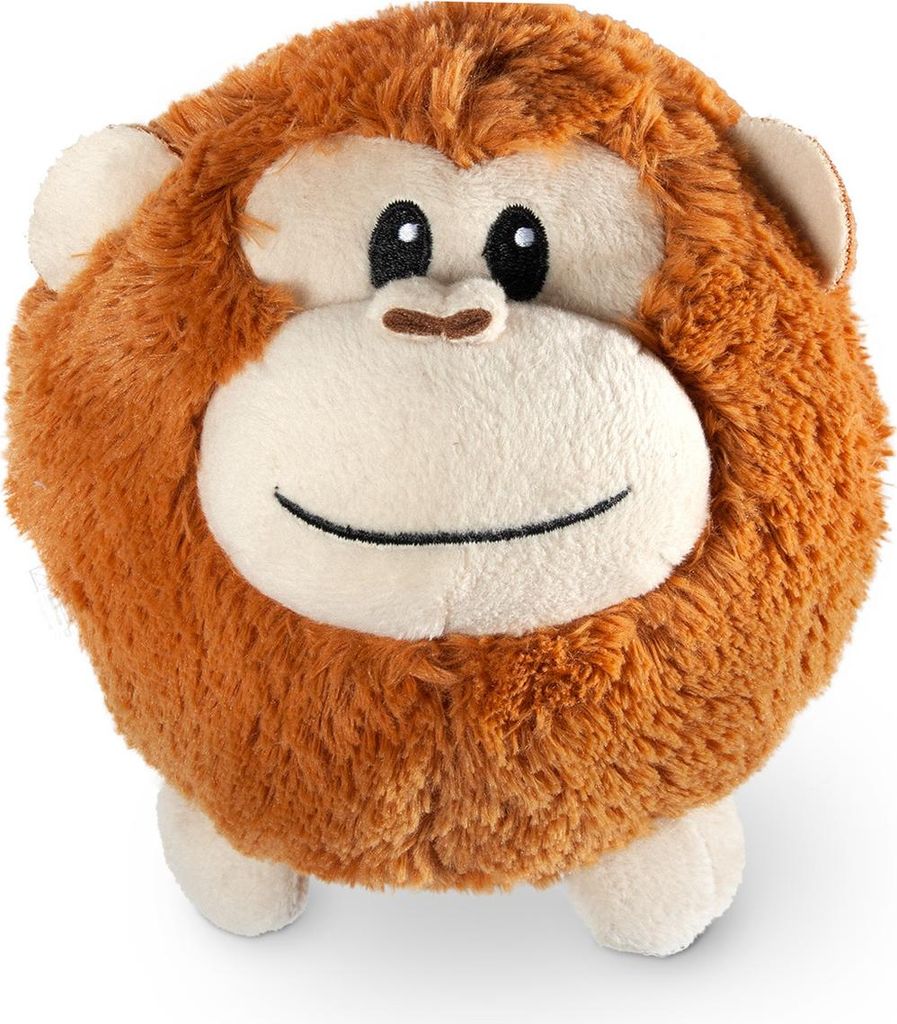 Karlie Moppelchen Affe Bonky - Hundespielzeug - Plüsch- Braun - 12 cm