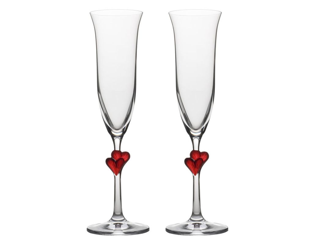 Stölzle Lausitz, 2 copas de champán "L'AMOUR", acabado Imagen del producto 