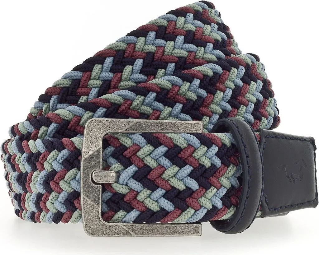 Recensione Cintura Elastica MUSTANG Woven Belt W120 Multicolor