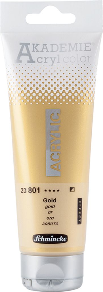 Schmincke 120ml AKADEMIE Acryl color Gold Acryl 23 801 012