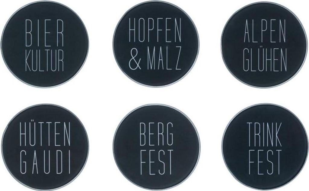 Räder Bergluft Untersetzer Set aus 6 Stk., D.10cm Produktbild 
