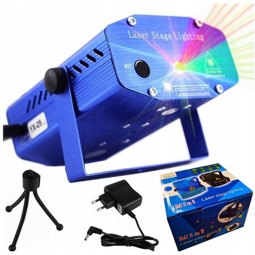 Disco-Laserprojektor LED-Lichter Stroboskop Party-Laser Produktbild 