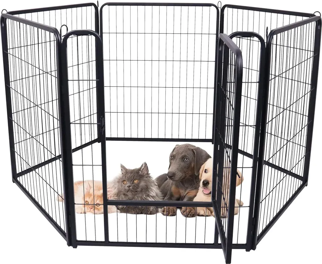 Analisi Tecnica Recinto YUENFONG 6 Pannelli 80cm | Playpen Metallo - 1