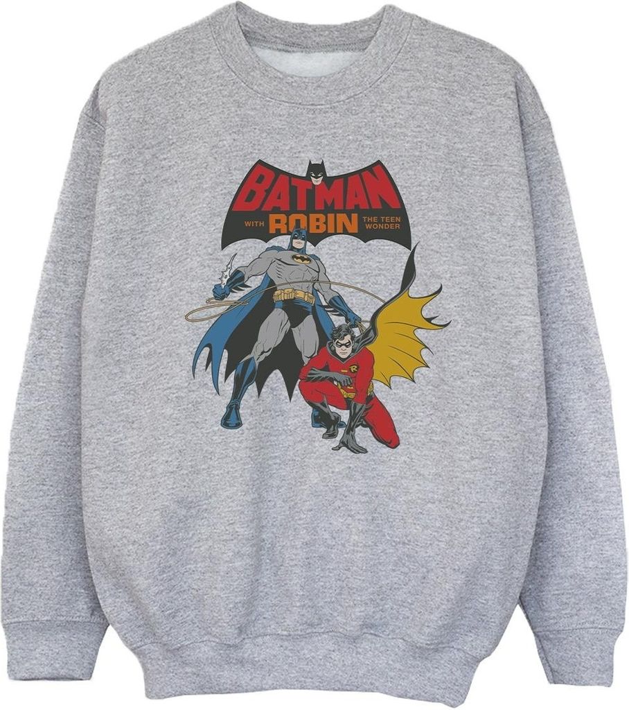 DC Comics - Sweatshirt für Mädchen BI8935 (104) (Grau)