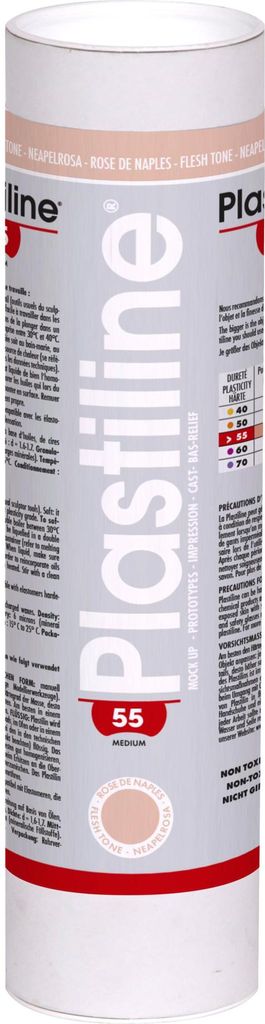 Plastiline Plastiline, 1 kg, Härtegrad 55 (medium) - Neapelrosa 1255T