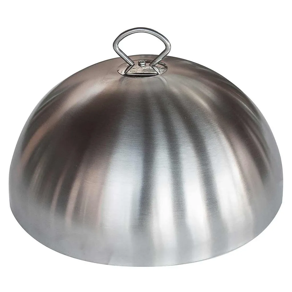Couvercle de Four pour Plancha en Acier Inoxydable Campingaz Premium Pro