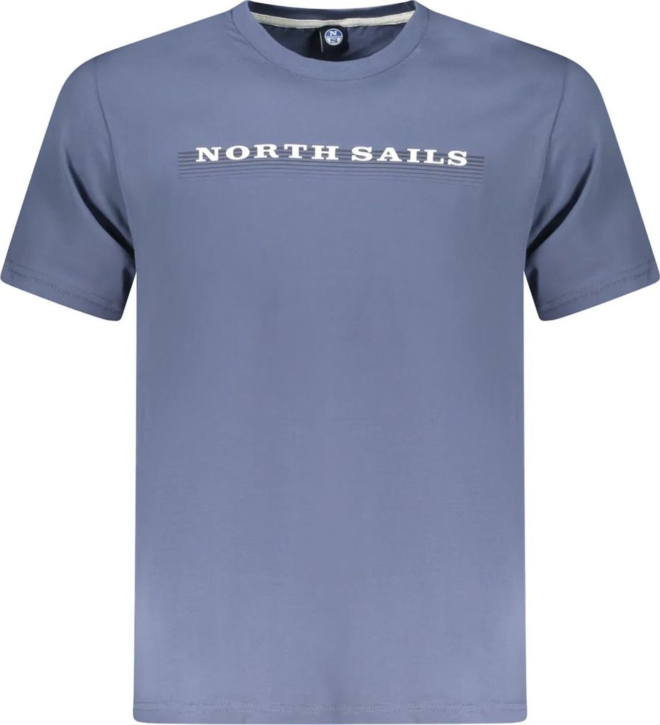North Sails Herren KURZARM-T-SHIRT Blau 996026000_BL0772 : Größe - XL Größe: XL