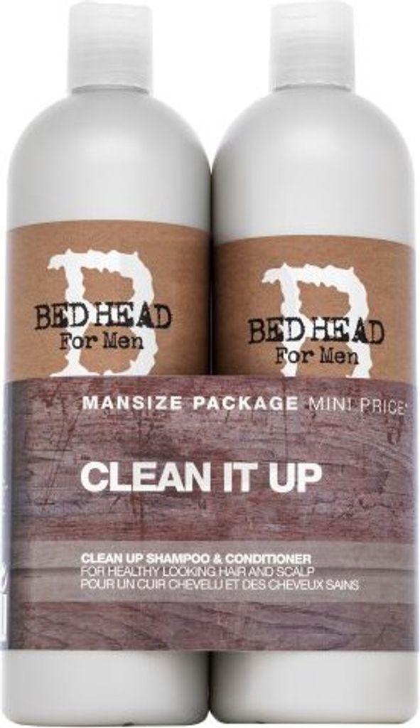 Tigi Bed Head B for Men Clean Up Shampoo & Conditioner Produktbild 