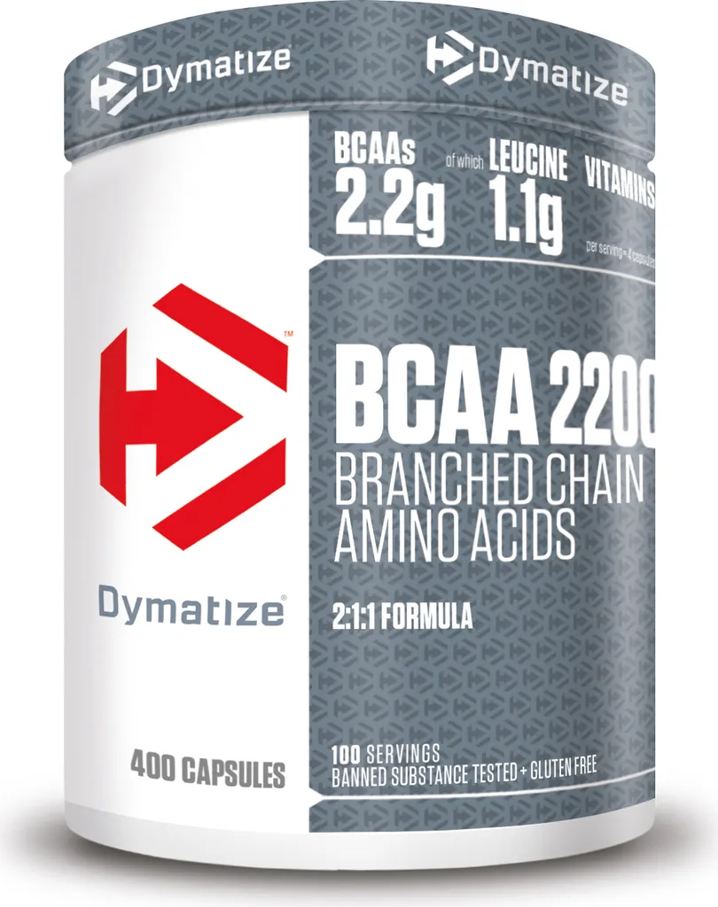 Dymatize BCAA 2200 : Stop à la Fatigue Musculaire avec ces 400 Capsules