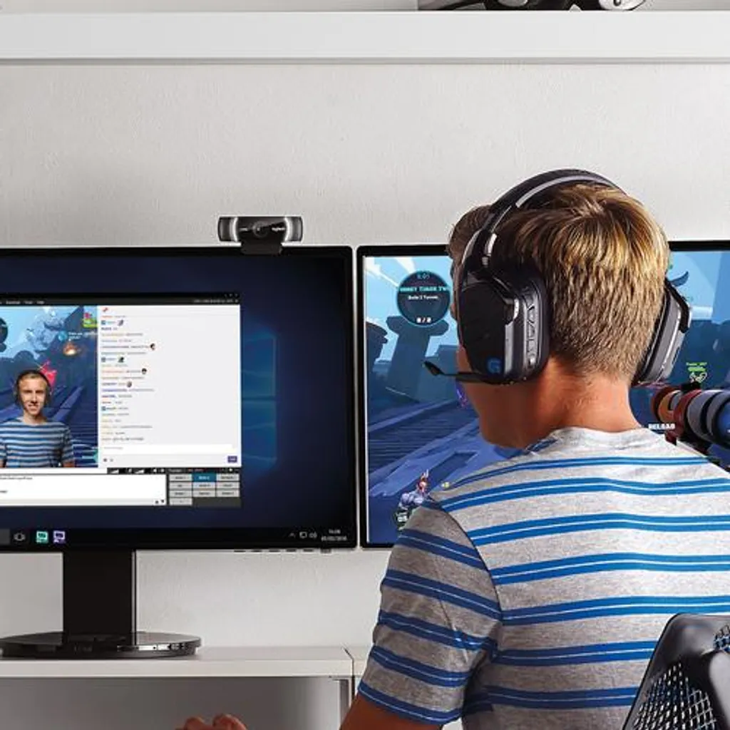 Logitech C922 Pro Stream Webcam 1080p : Correction Faible Luminosité - 43