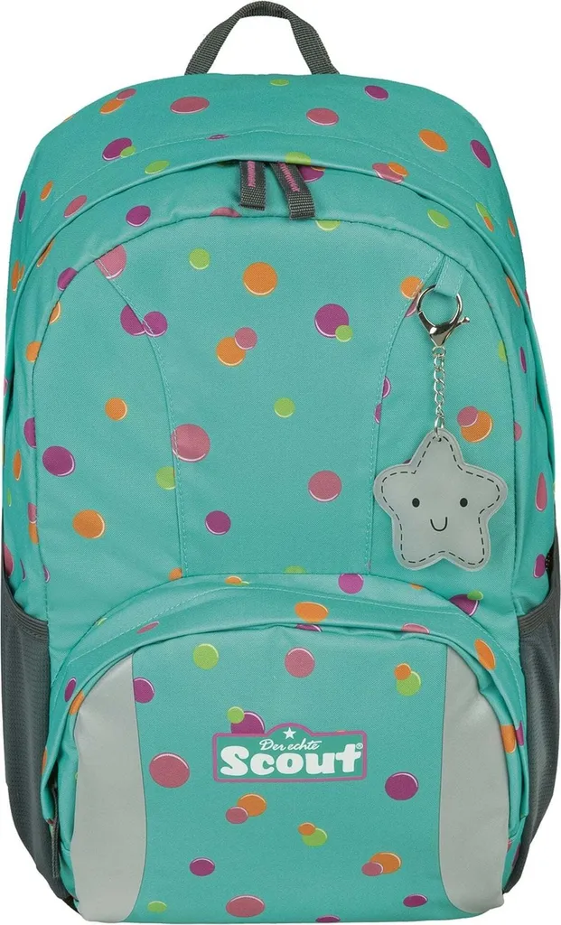 Sac à dos Scout anti mal de dos 17,5L turquoise pour la rentrée