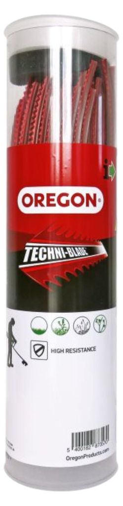 Oregon Techni-Blade Trimmerfaden 7,0 mm 26 cm Rot 155 Stück Produktbild 