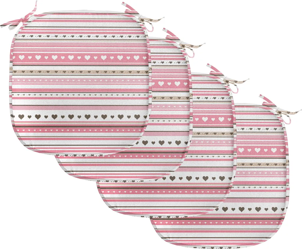 ABAKUHAUS Vintage Federe Cuscini Set di 4, Bouquet Floreale, Stampa