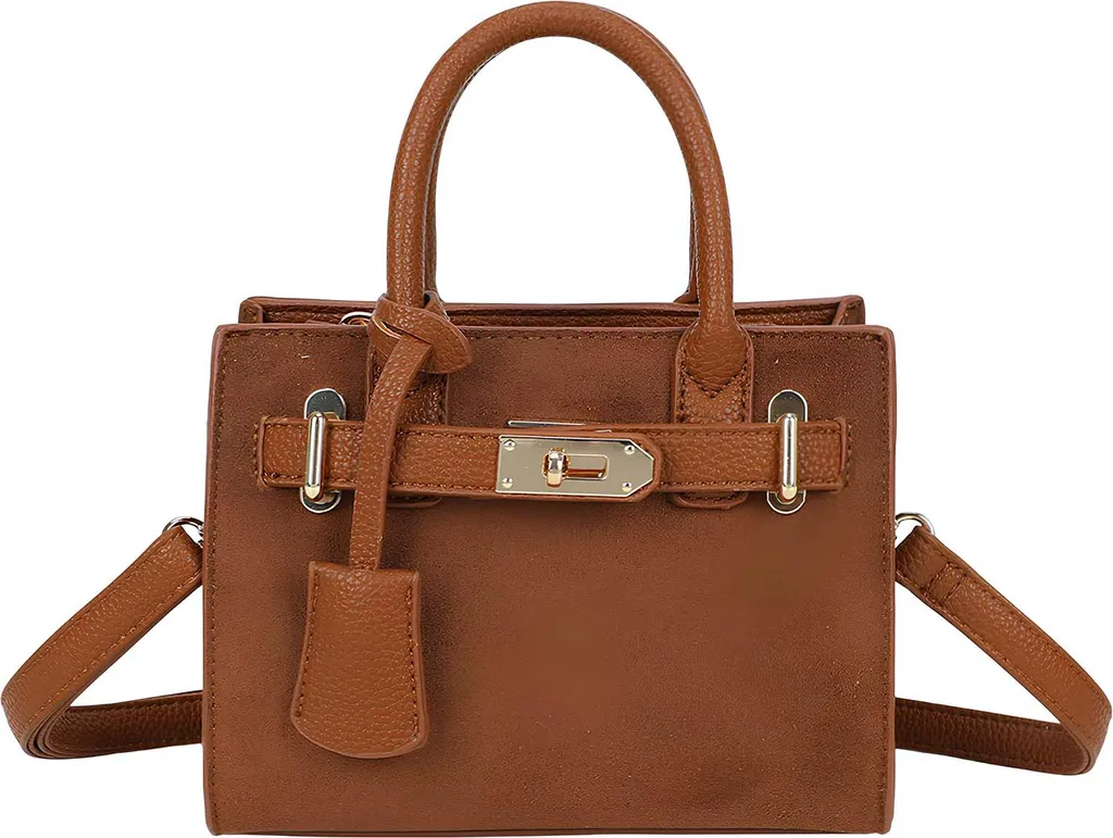 Borsa Gallantry Alina: Il Fascino del Marrone e il Design con Cintura