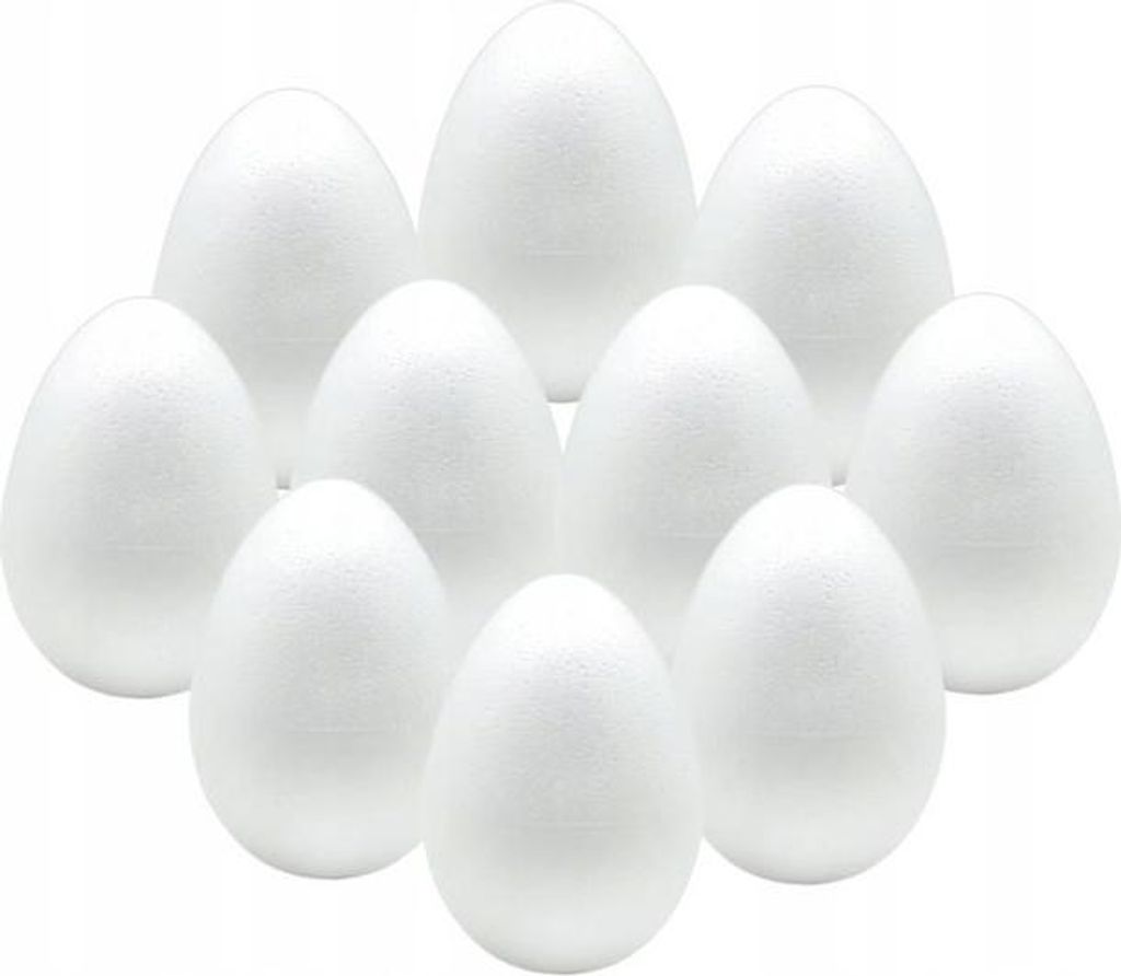 Osterdeko Styropor-Eier 7cm 12St. Produktbild 