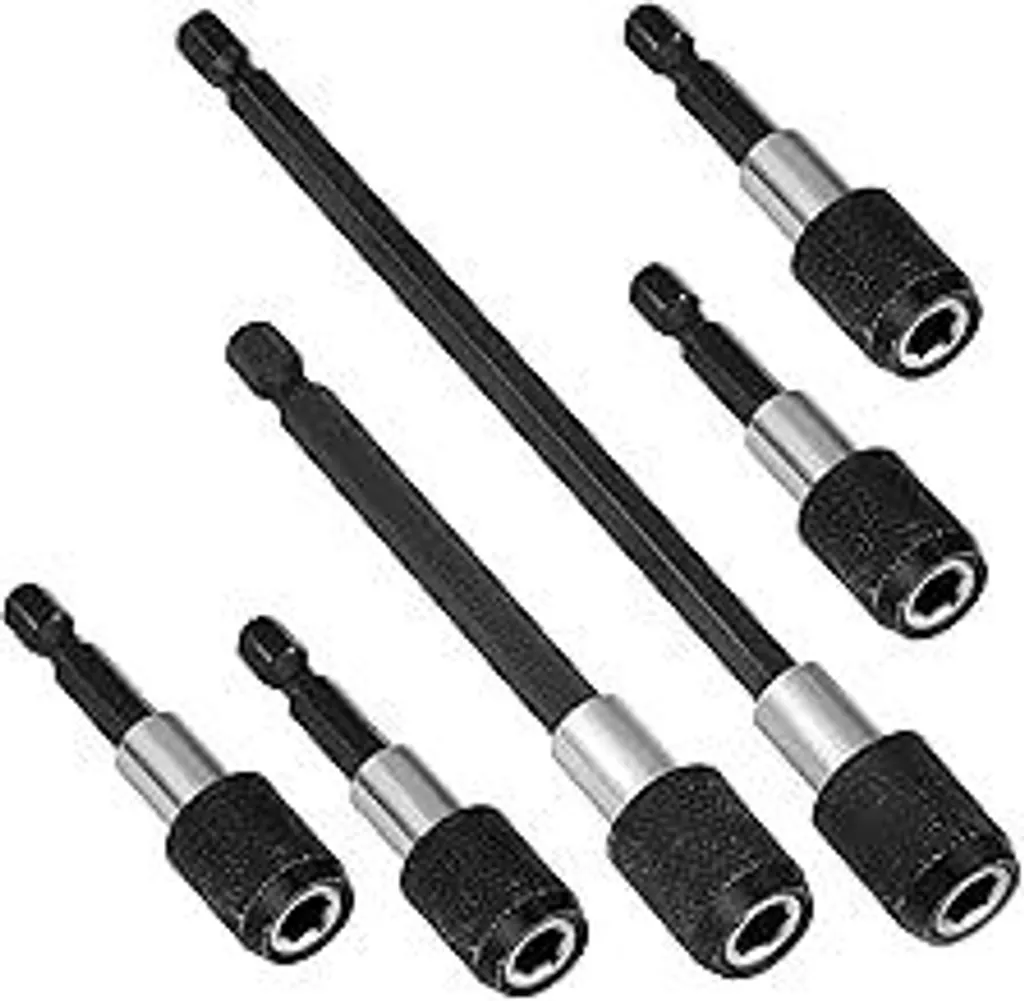 Prolunga Esagonale Magnetica 1/4" Set 6 Pezzi | Cambio Rapido CR-V