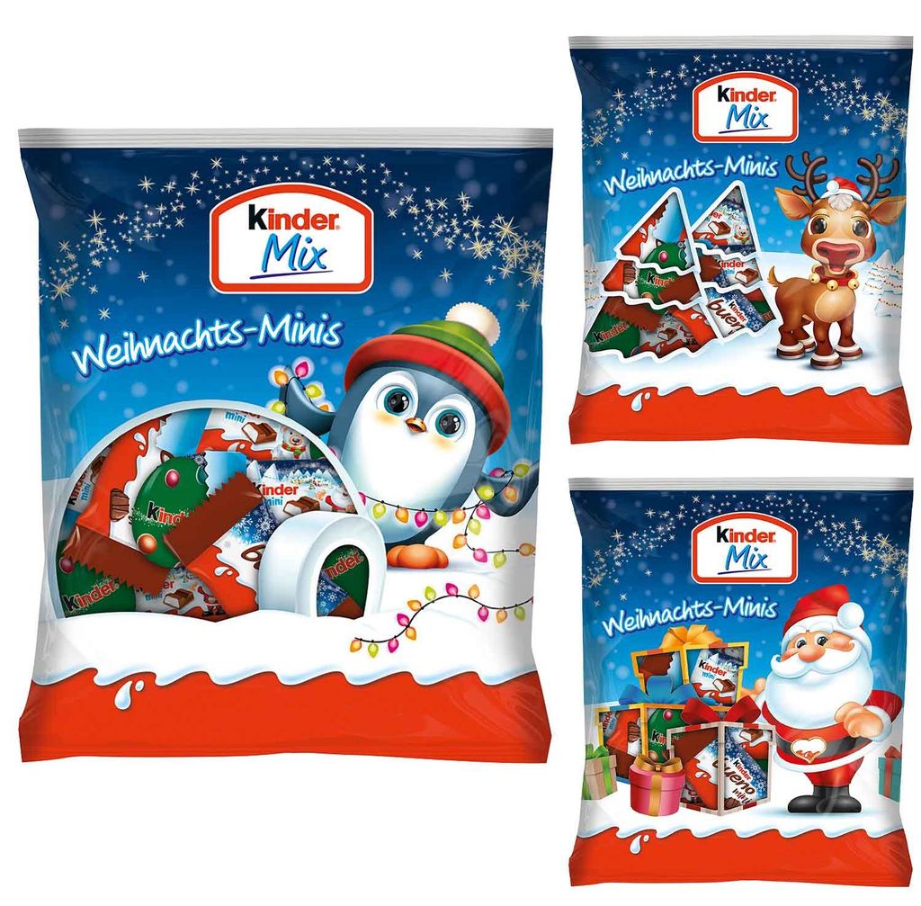 kinder Mix Weihnachts-Minis 153g Produktbild 
