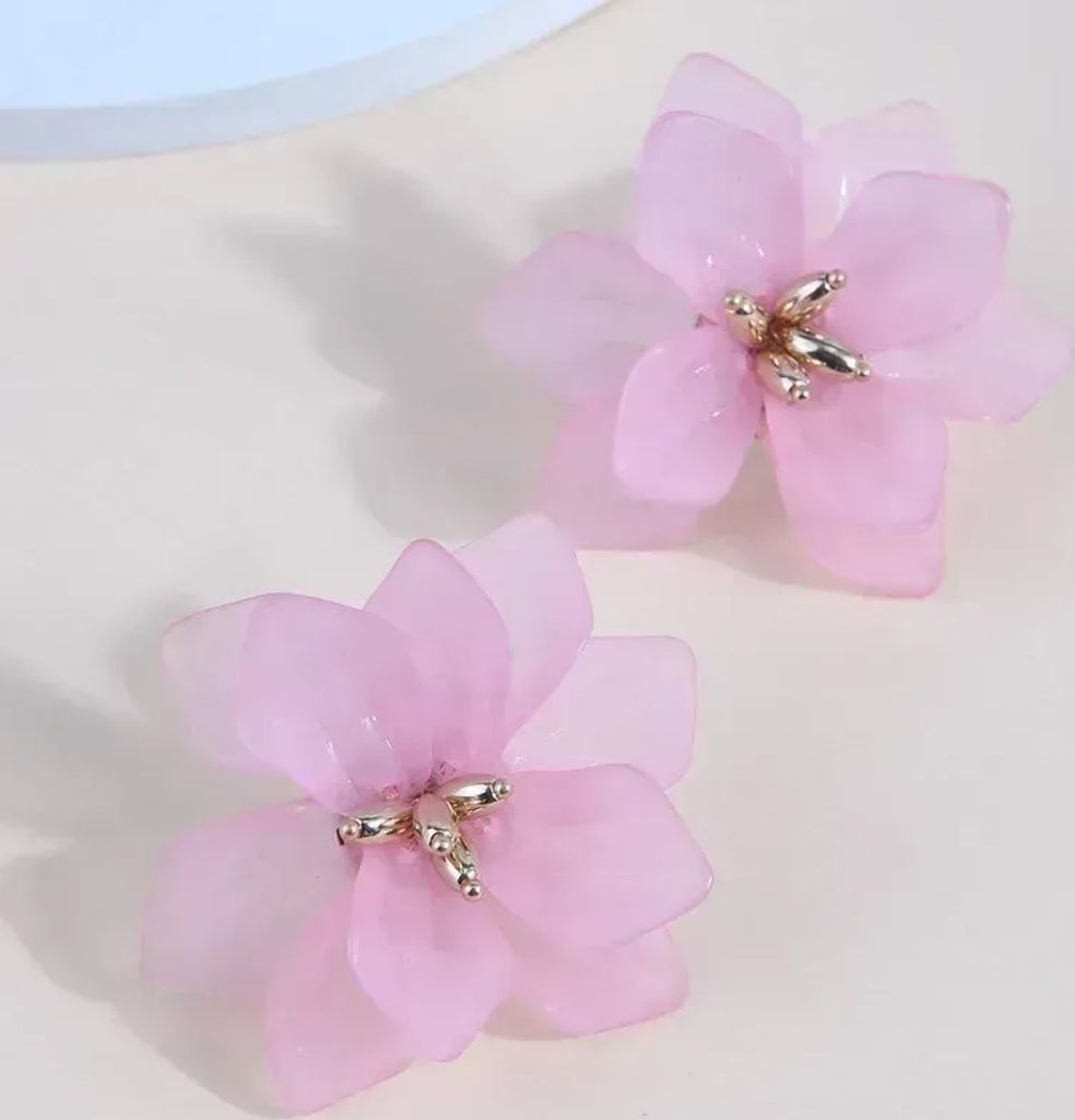 Ohrringe FI-29832 in Rosa – Einzigartiges Design KP29832