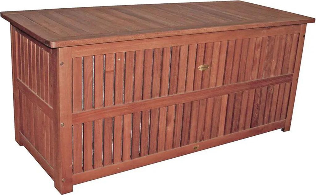 Zahradní úložný box Plano 985042, masiv eukalyptus, hnědý, Obrázek produktu 