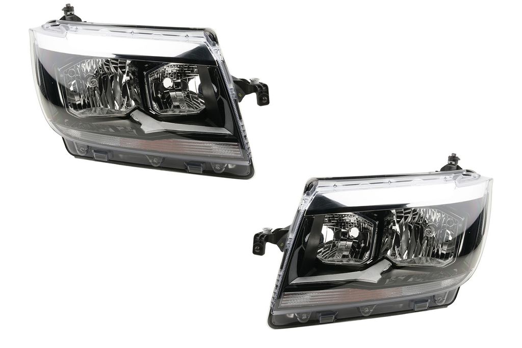 Johns, Scheinwerfer Halogen passend für VW Crafter SY SX SZ 16- H7 H15 Set Links Rechts 7C1941005 65251016009 7C1941006 65251016011