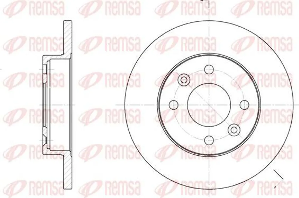 Disque de frein anti-vibration pour Megane et Logan