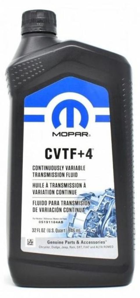 MOPAR CVTF+4 ATF CVT Automatikgetriebeöl 1L 05191184AB Produktbild 