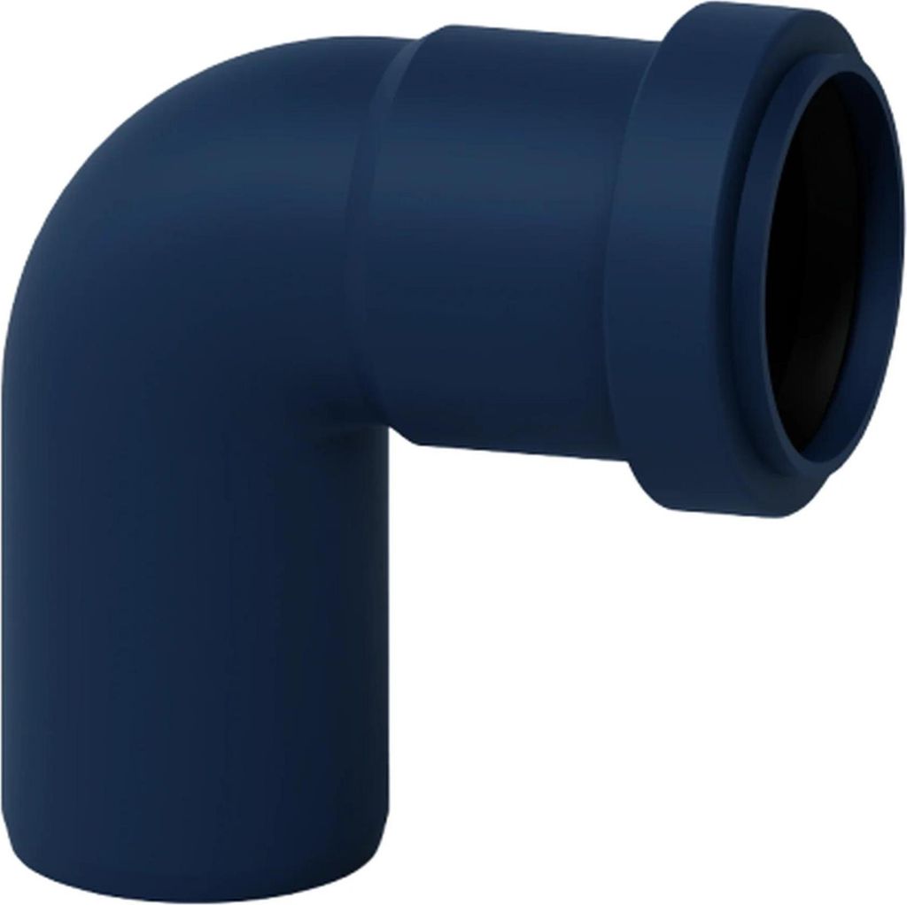 Poloplast POLO-KAL NG, Bogen, DN 40, 87, 1 pz. Immagine del prodotto 
