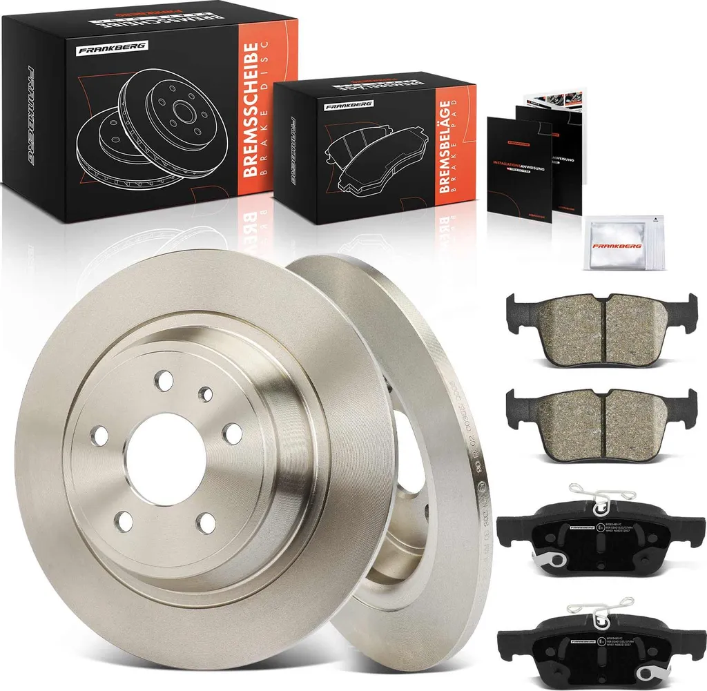 Frankberg 2 disques et 4 plaquettes de frein arrière Ford Mondeo V CD