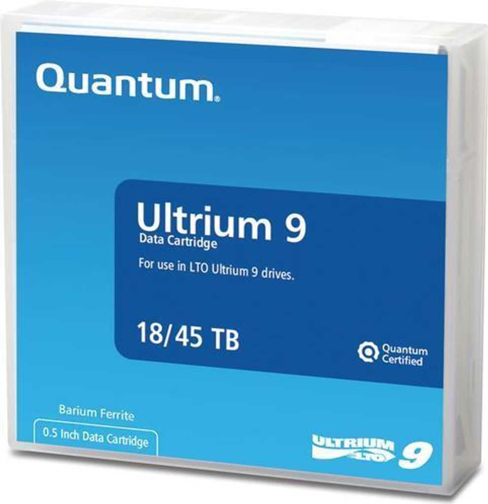 Quantum Data Cartridge Lto-9 20X 20-Pack Unlabeled No Case (Mr-L9Mqn-20)
