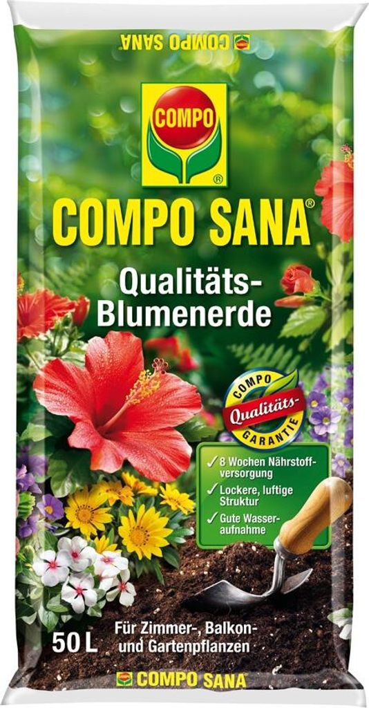 Compo-Sana Blumenerde 50 Liter Blumenerde