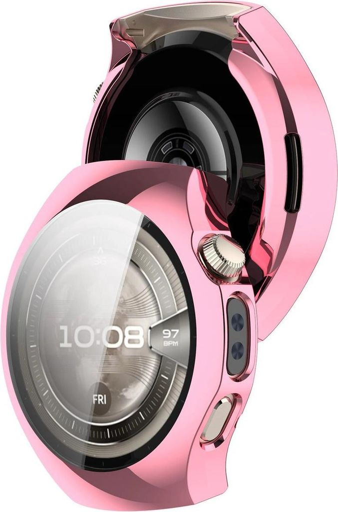 Schutzhülle für Huawei Watch 5 42mm, Bizon Case Watch Felipe, Rosa