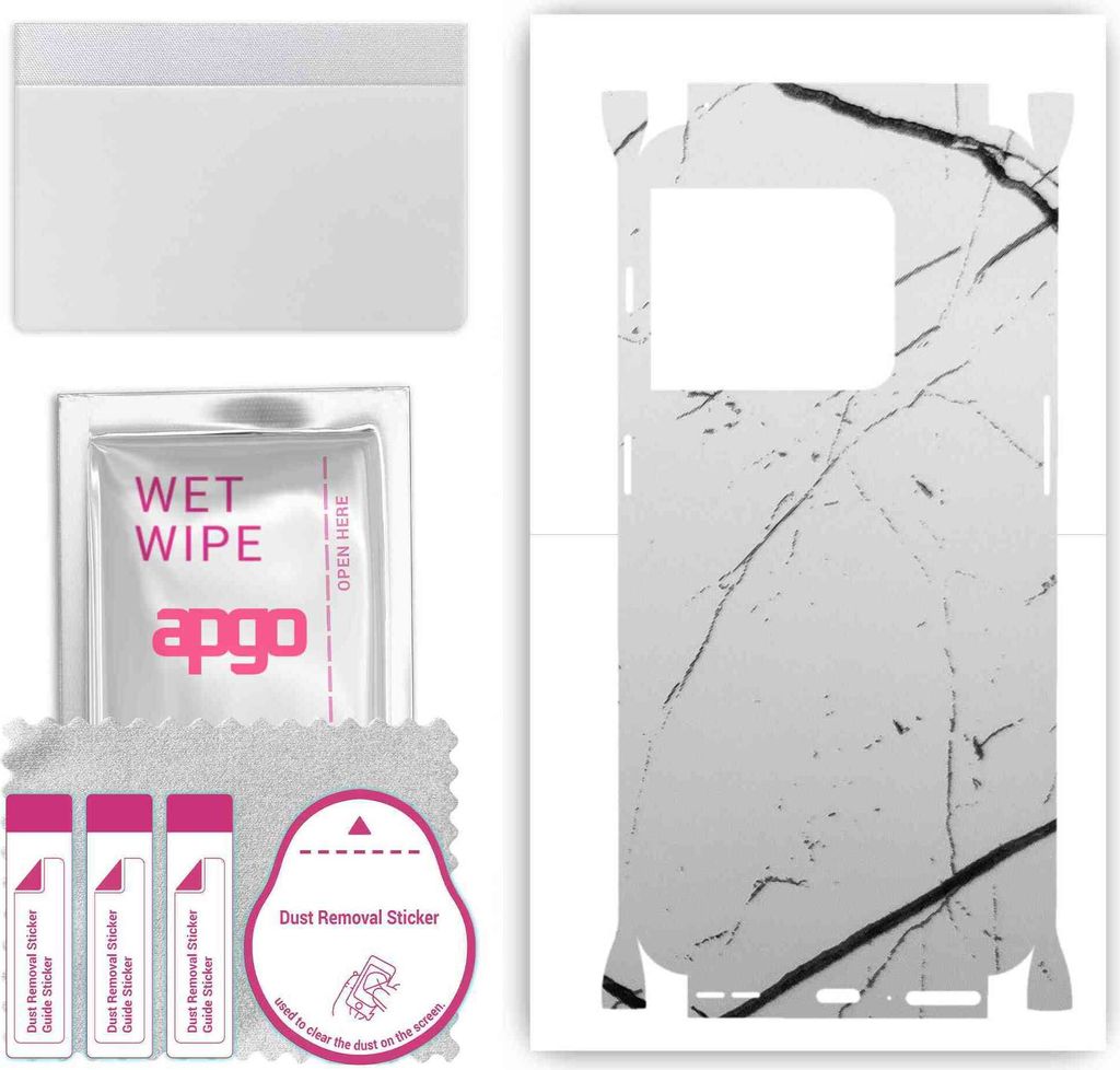 apgo Rückseite + Seiten Schutzfolie, Skin, kompatibel mit OnePlus 10 Pro, Hinten Displayschutzfolie aus Vinylfolie, kratzfest, einfache Montage - ...