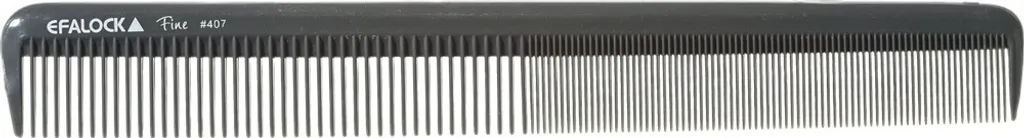 Efalock Pettine Ondulante Fine #407 220mm | Strumento Barberia Professionale