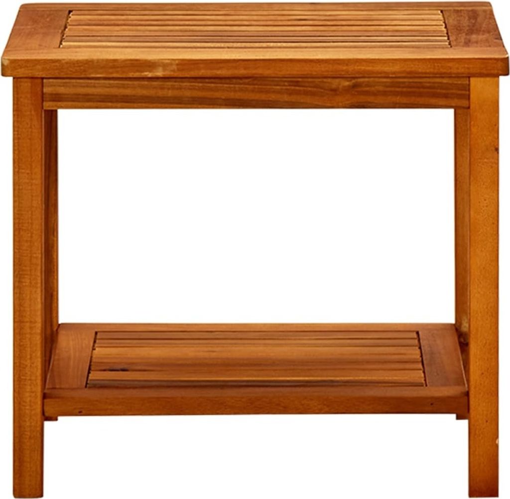 Tavolino 50x35x45 cm in legno massiccio di acacia Immagine del prodotto 
