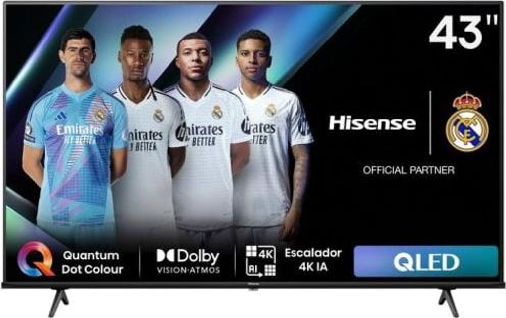 Hisense 43E77NQ 43" QLED UltraHD 4K HDR10+ Produktbild 