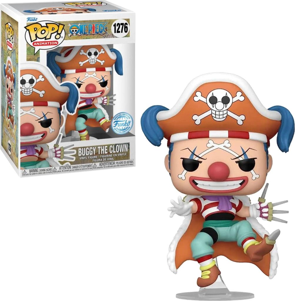 One Piece Funko Pop! Animation Buggy The Clown 1276 Obrázok produktu 
