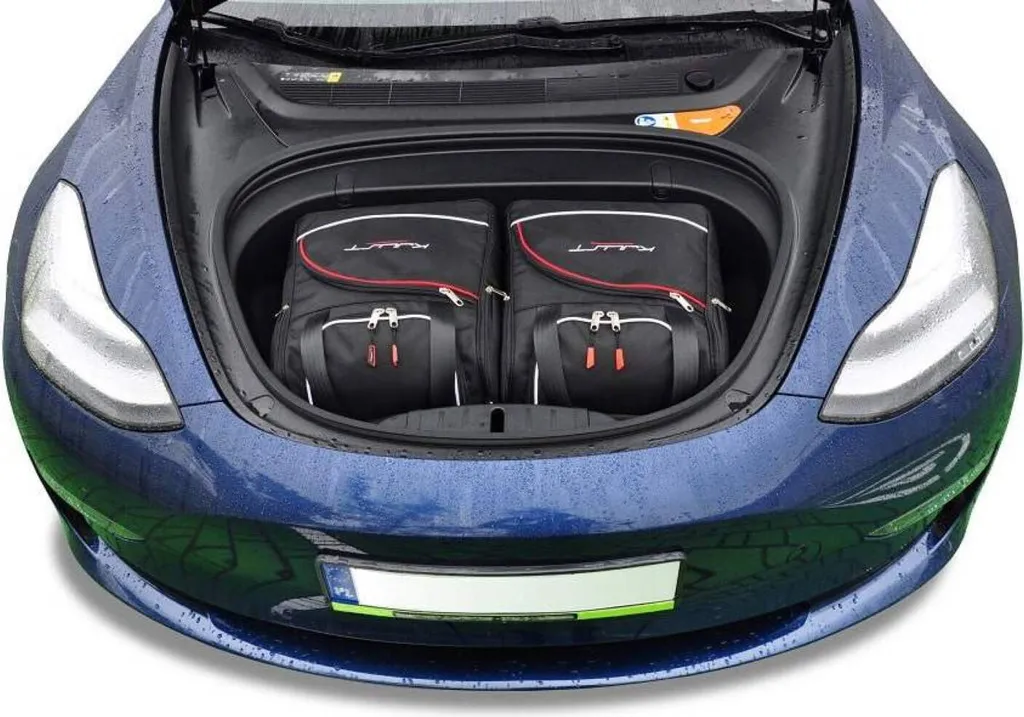 Borse Bagagliaio KJUST Tesla Model 3 2017-2020 | Set 2 Pezzi Su Misura