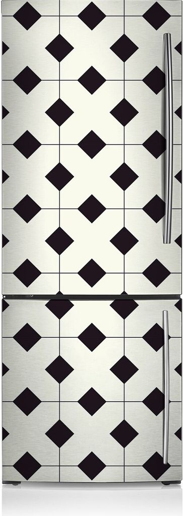 Aufkleber Kühlschrankmagnete Dekoration Kühlschrankfolie 60x180 cm - Geometrisches Muster