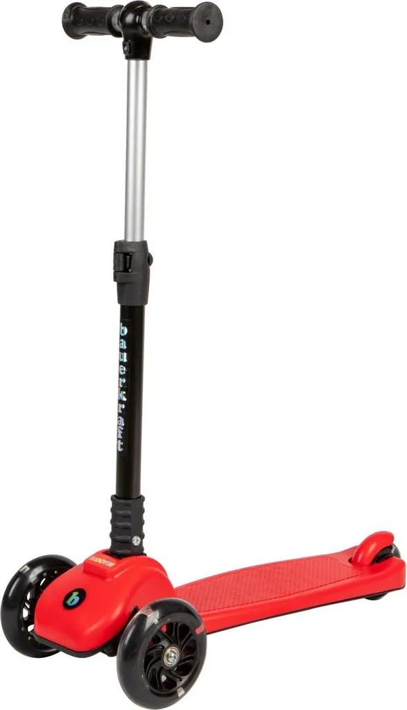 Trotinette trois roues pliable pour enfant avec éclairage LED dynamique