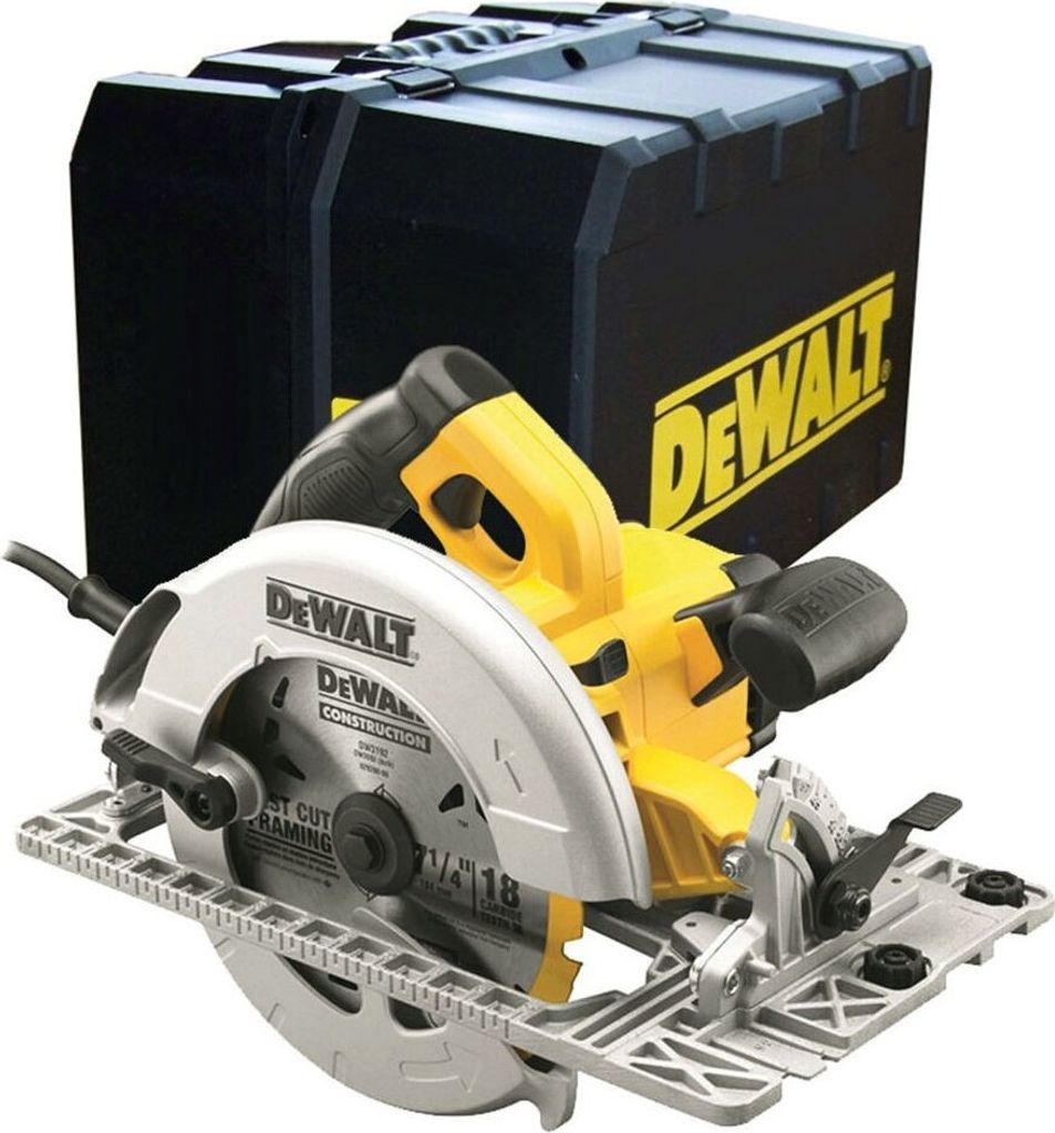 Scie circulaire Ø190mm 1600W DEWALT DWE576K-QS avec coffret Image du produit 