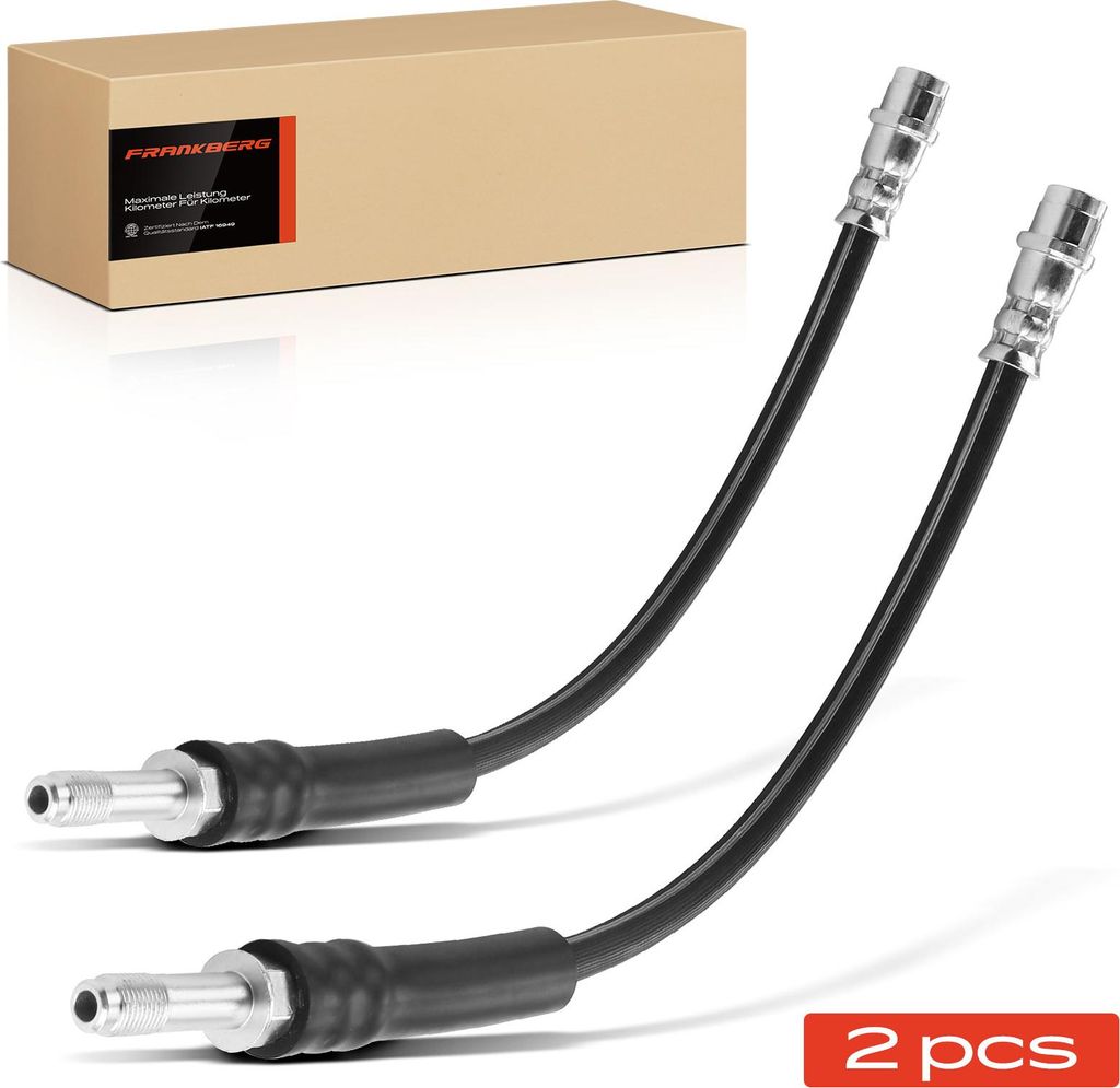 Frankberg 2x Bremsschlauch Bremsschläuche Hinten für Mercedes-Benz SLC R172 SLK R172