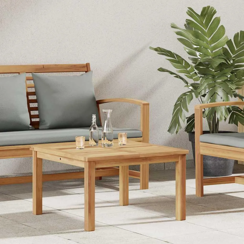 Tavolo Giardino Teak 60x60 Antigraffio | Tavolino Basso New Brown
