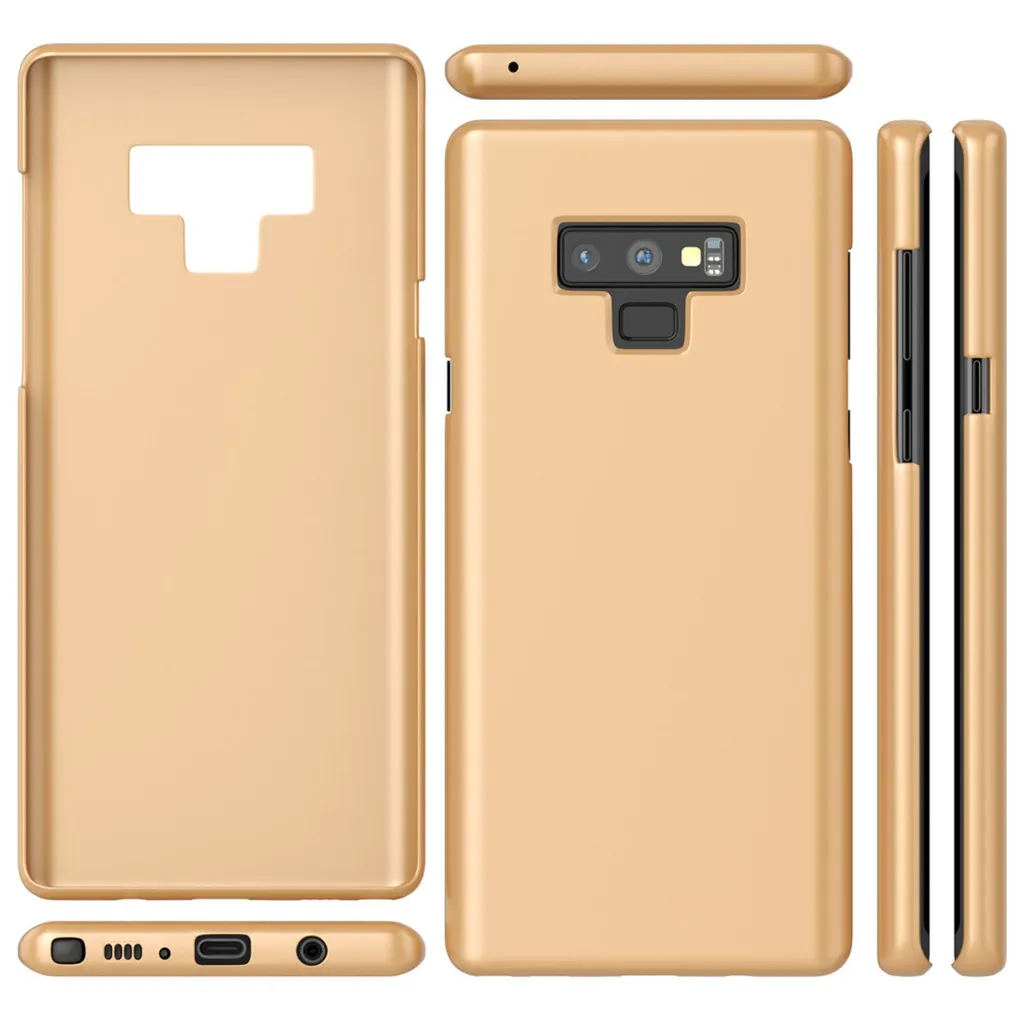 NALIA Cover Samsung Note 9 Oro: Custodia Rigida Sottile Elegante - 7