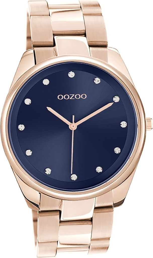 Oozoo Edelstahl Damen Uhr Analog Quarzuhr Armband rosegold Timepieces D2UOC10967