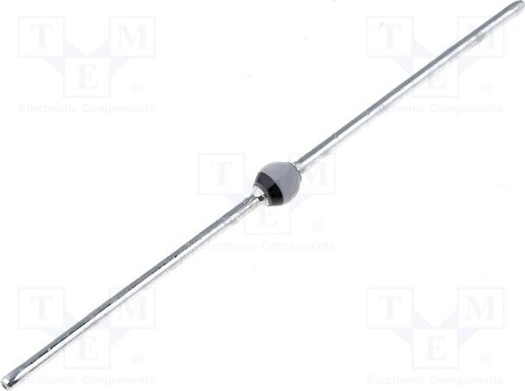 1x Diode: Gleichrichter THT Ifsm: 100A Rolle,B 3A 200V SOD64 1N5624-TR Universald