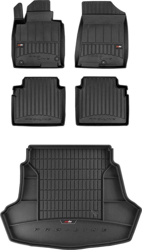 FROGUM 3D Gummimatten und Kofferraummatte für Kia Optima IV 2015-2020
