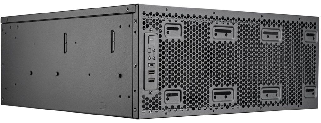 SilverStone RM4A 4U Rackmount, Rack, Server-Gehäuse, (4