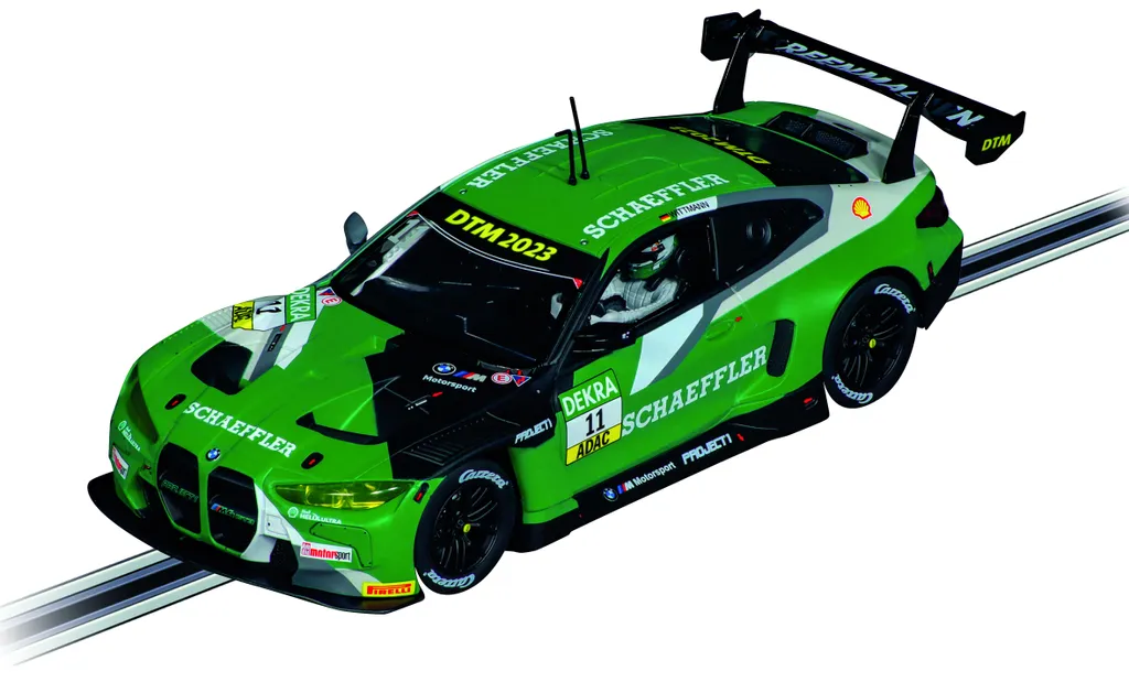 Évitez les sorties de piste avec la Carrera BMW M4 GT3 DTM 2023 stable et lourde