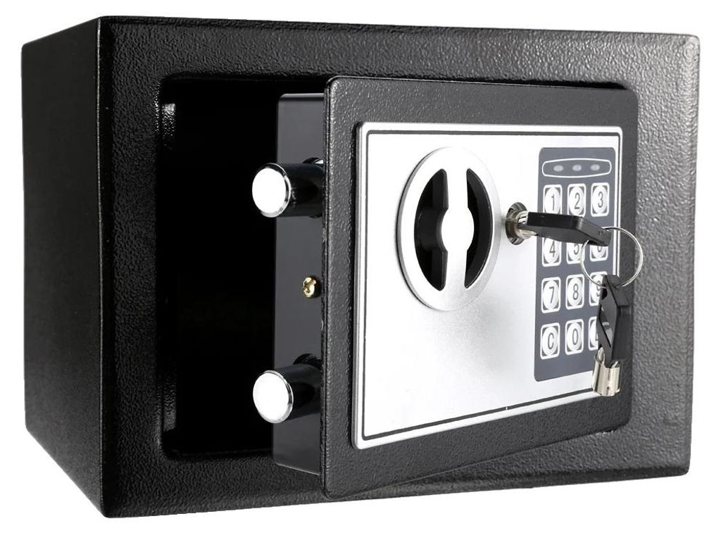 Caja segura, cerradura de teclado digital, estructura de Imagen del producto 