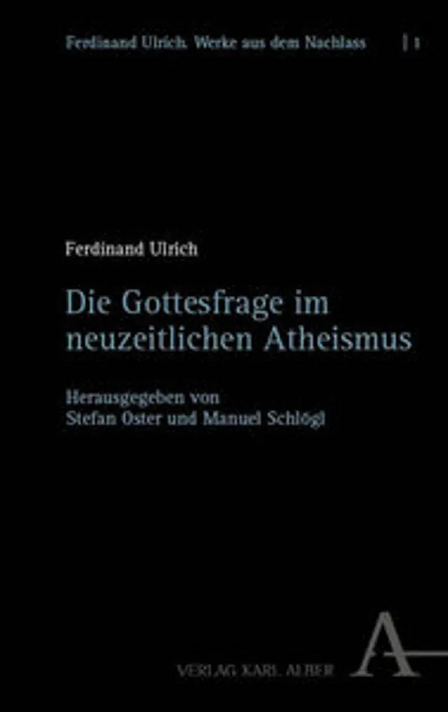 Livre de Philosophie : La question de Dieu dans l'athéisme moderne